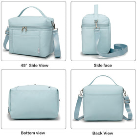 NOL interior zip pocket keeps napkins, keys, or phone organized.
