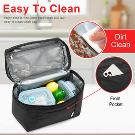 NOL Natural Organic Lifestyle waterproof nylon exterior protects contents.