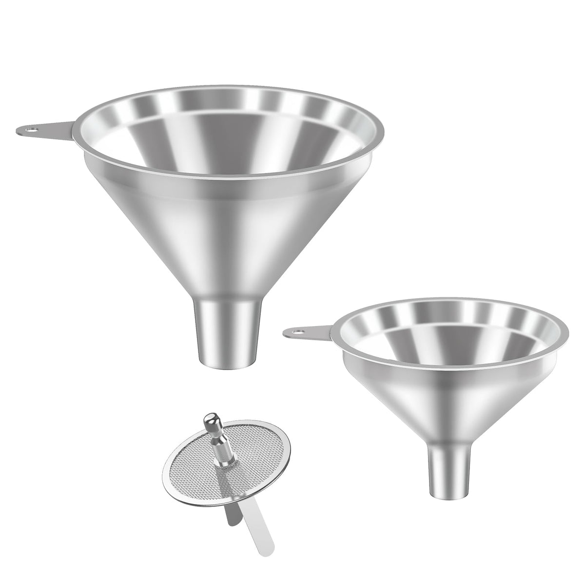 Nomatox large funnel for precise pouring into wide-mouth jars and bottles