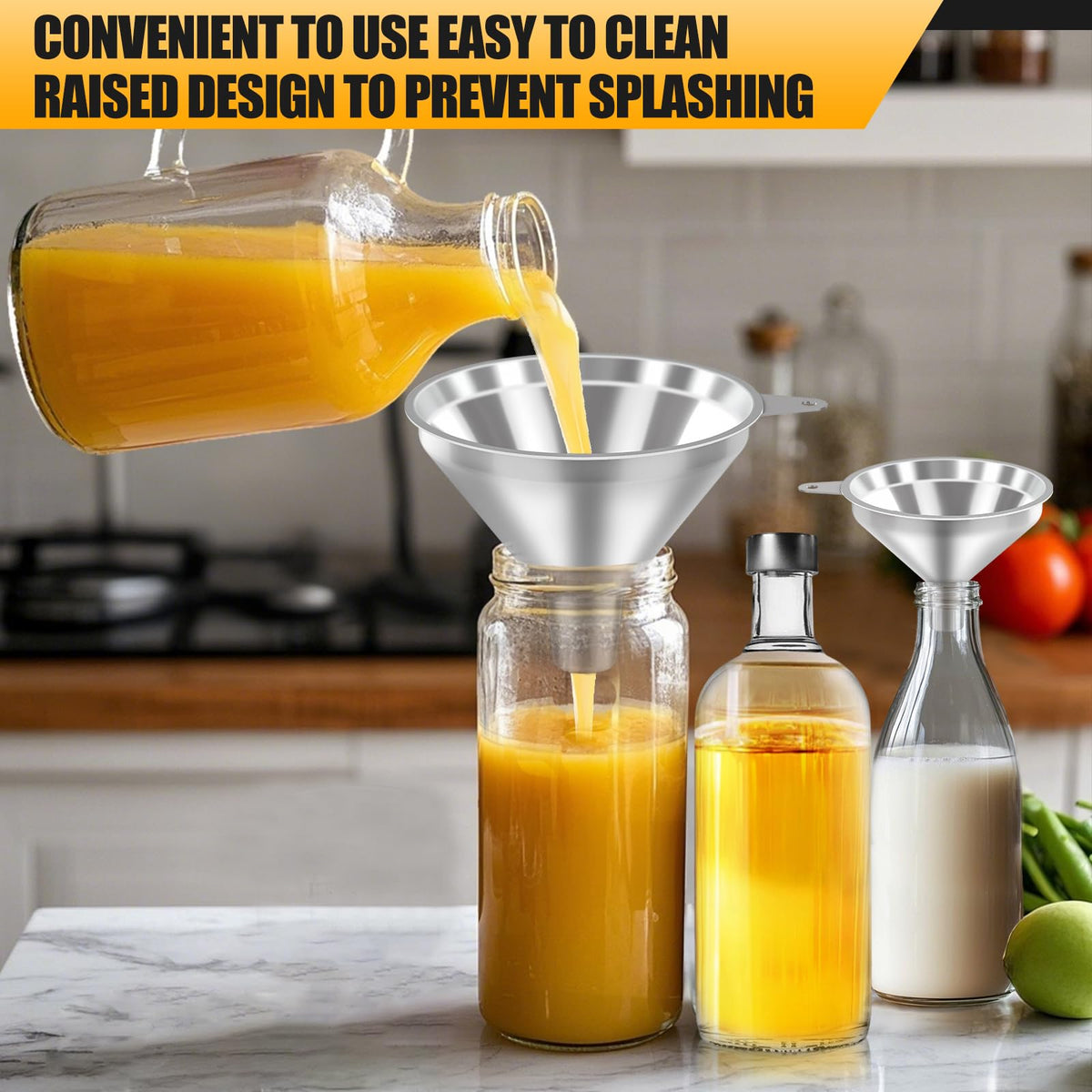 Nomatox ergonomic side-handle design reduces spills during transfers