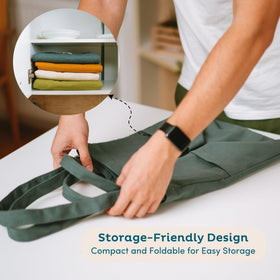 Nook Theory bags hold up to 80 pounds for bulky loads.