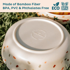 Nook Theory bowl close-up shows matte finish resisting stains and odors