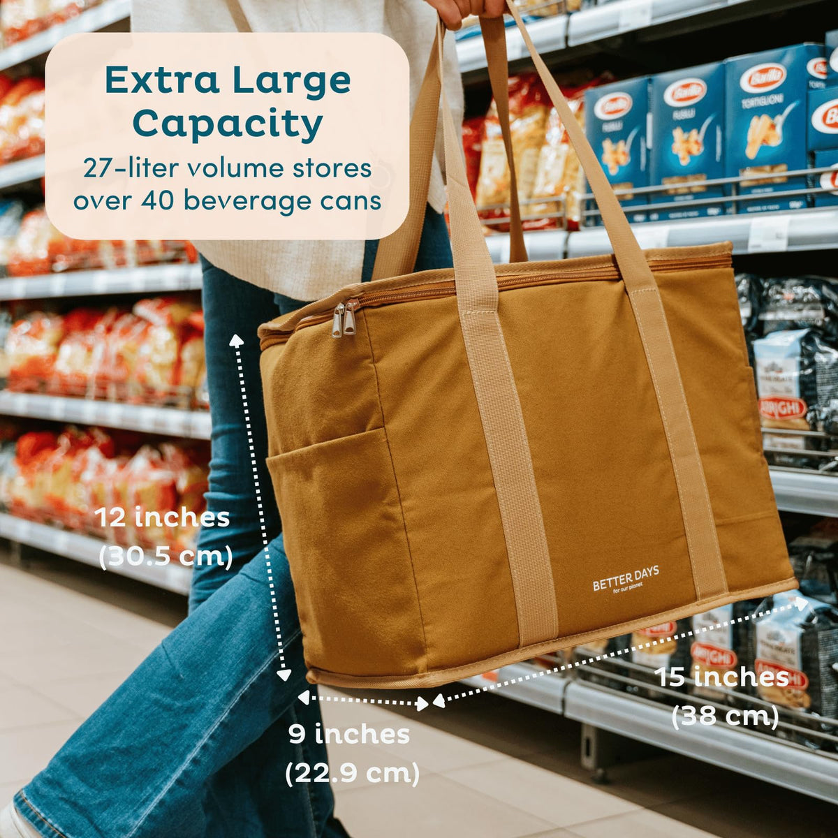 Nook Theory leak-proof insulated bag interior demonstrates secure storage