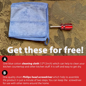 Noonext wide base and long rod fit most towel rolls securely.