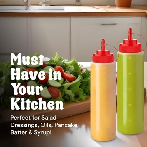 Norcalway adjustable-nozzle works with thick sauces.