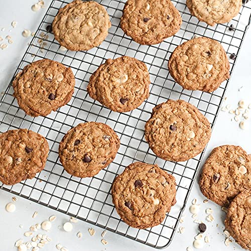 Nordic Ware 43343 cooling grid on counter for even cooling of pastries
