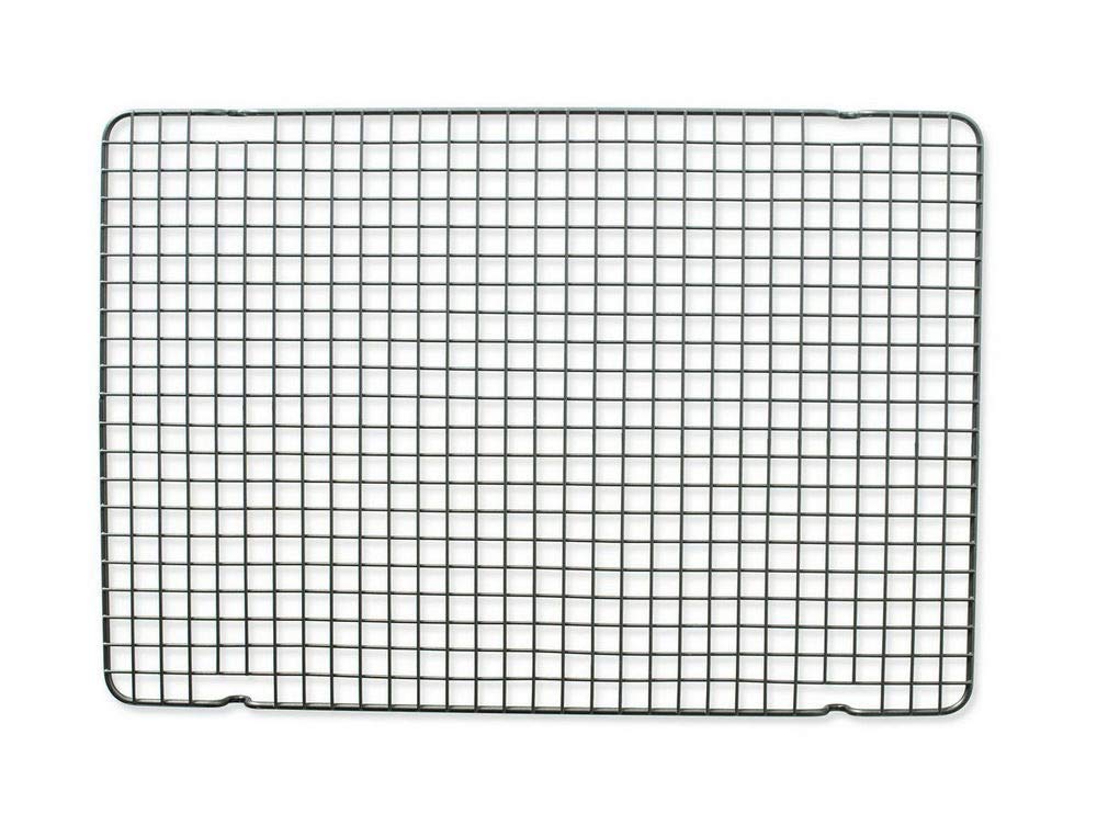 Nordic Ware 43343 oven grid in oven for crisping vegetables and bacon