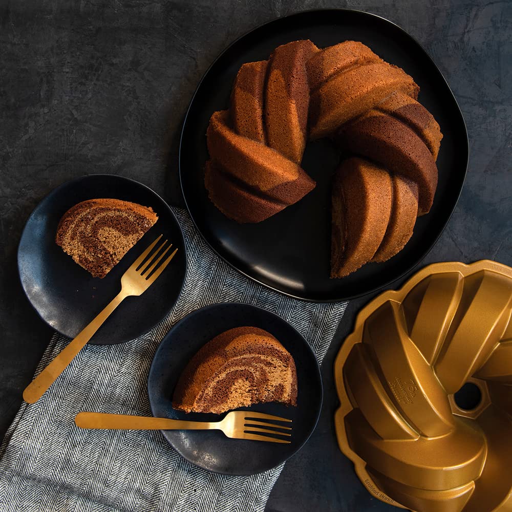 Nordic Ware Bundt pan American-made crest visible