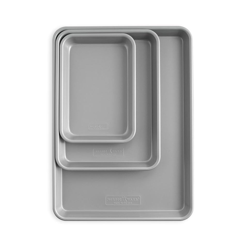 Nordic Ware Brilliant Color Half Sheet pan for even browning and easy release