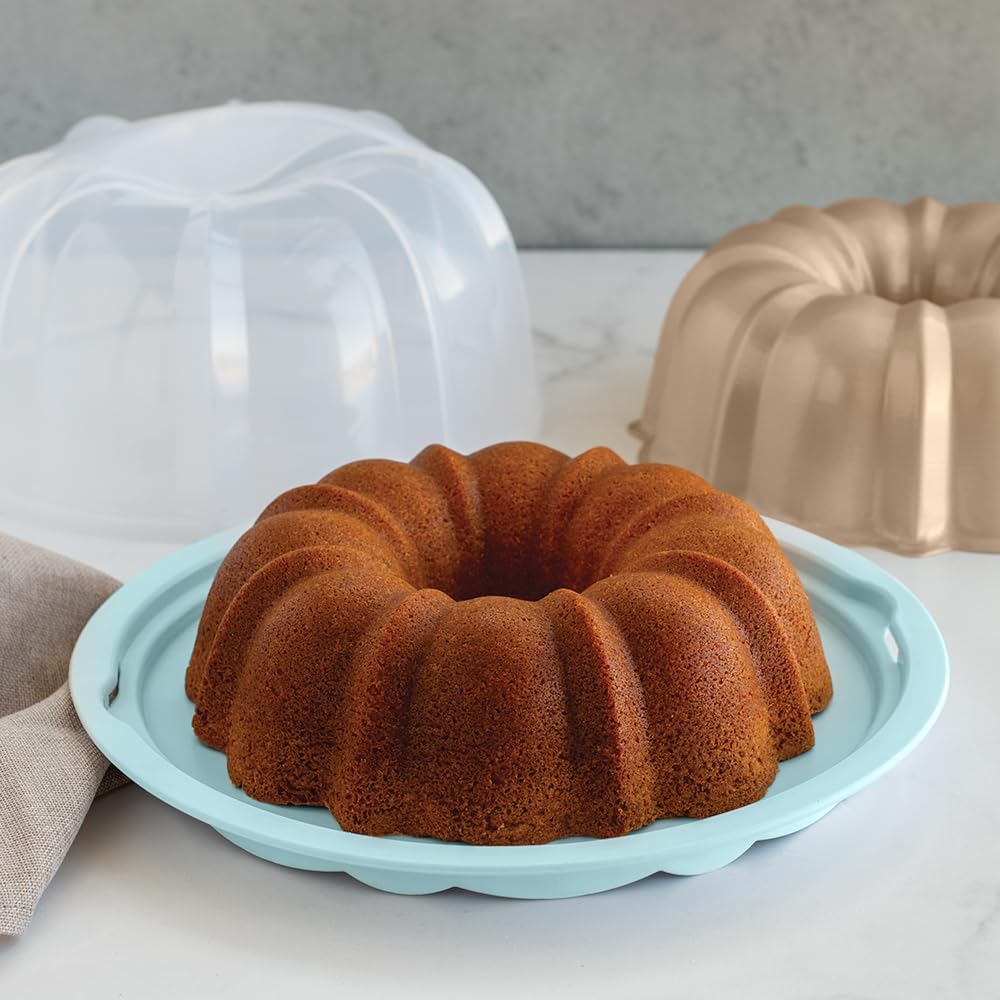 Bundt pan from Nordic Ware with nonstick interior for easy release