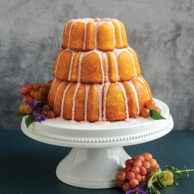 Nordic Ware Twilight Blue 3-cup Bundt pan for petite, precise cakes.