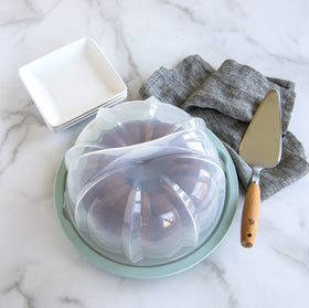 Nordic Ware Golden Hour Bundt in aurora-inspired color for festive baking