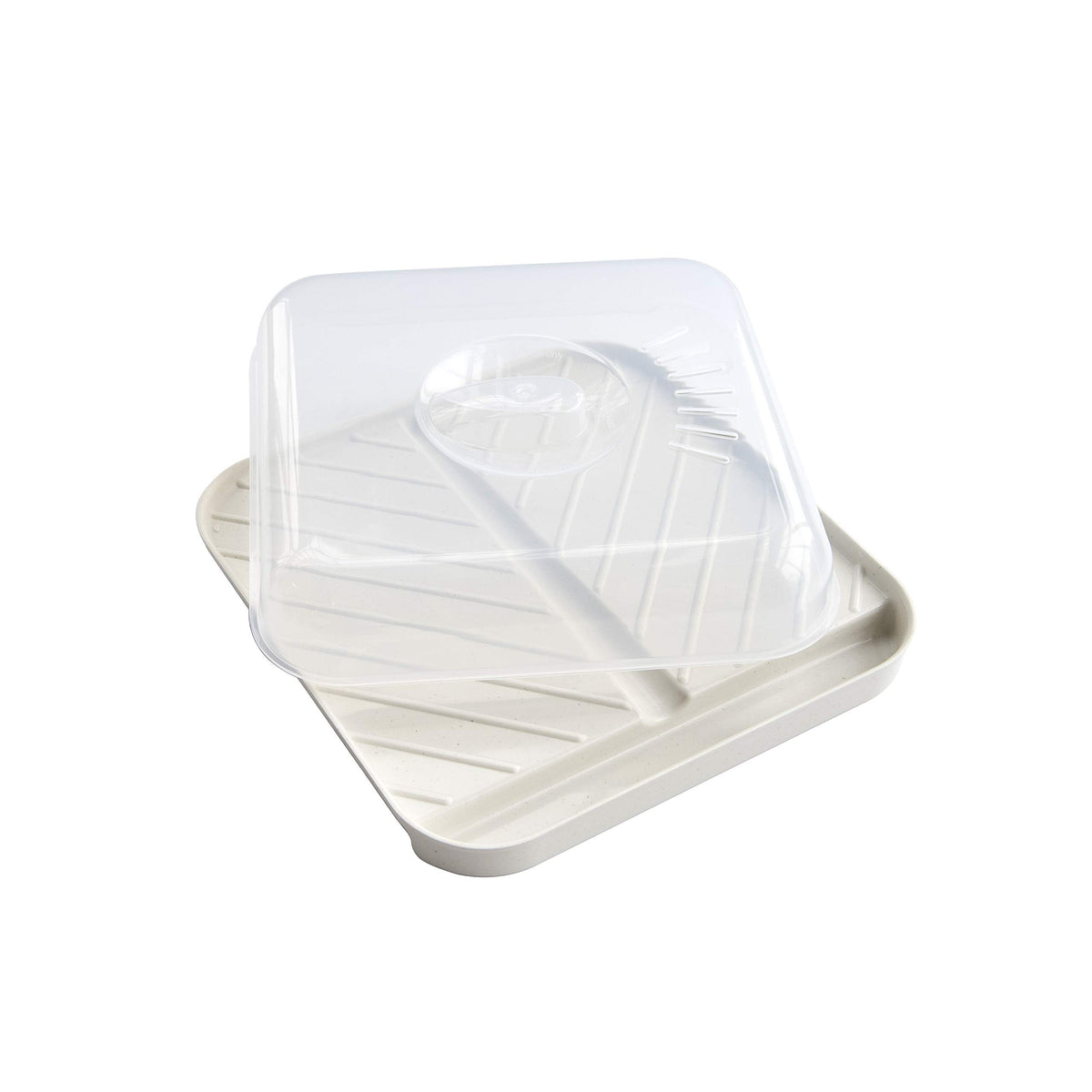 Nordic Ware grease drain pool design channels fat away from food for tidier cooking.