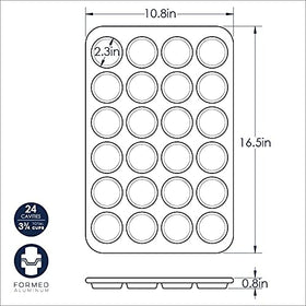 Nordic Ware USA-made muffin pan, hand wash care for longevity