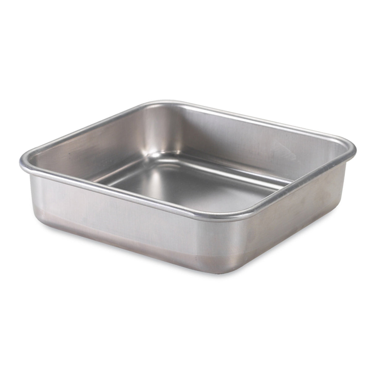 Nordic Ware natural aluminum square cake pan—full view shows durable bakeware.