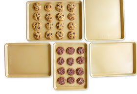 Nordic Ware Naturals 13x18 half sheet exterior and interior dimensions