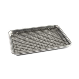 Nordic Ware Naturals easy clean; hand wash recommended.