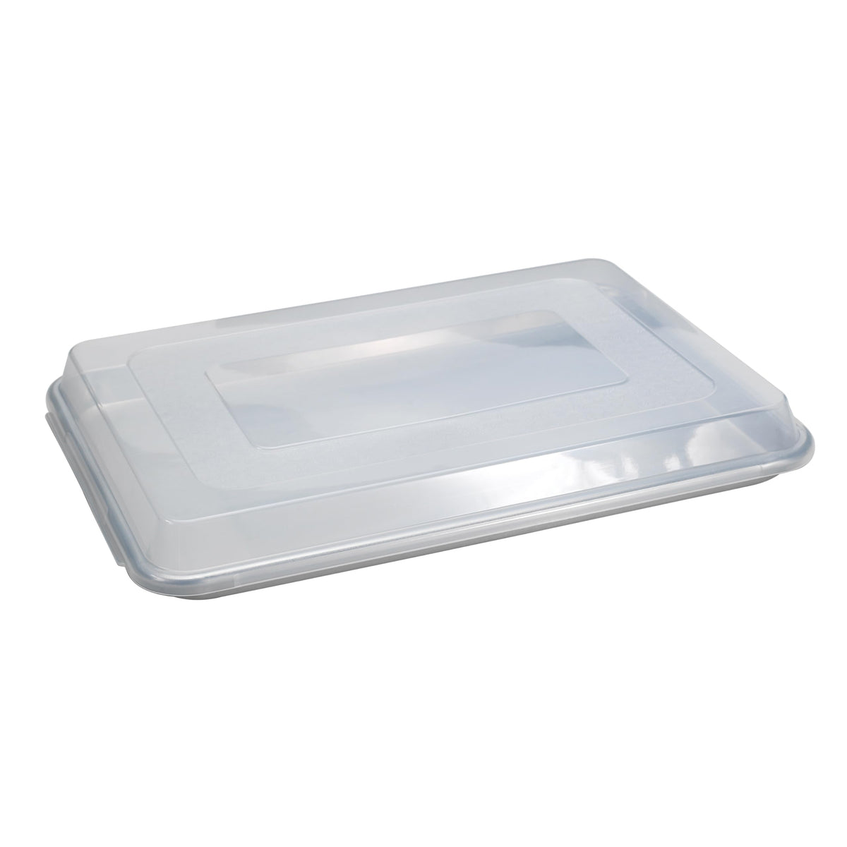 Nordic Ware Naturals Half Sheet with Lid, two-pan set showcased for baking batches