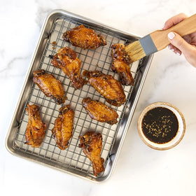 Nordic Ware Naturals made in America with domestic components.