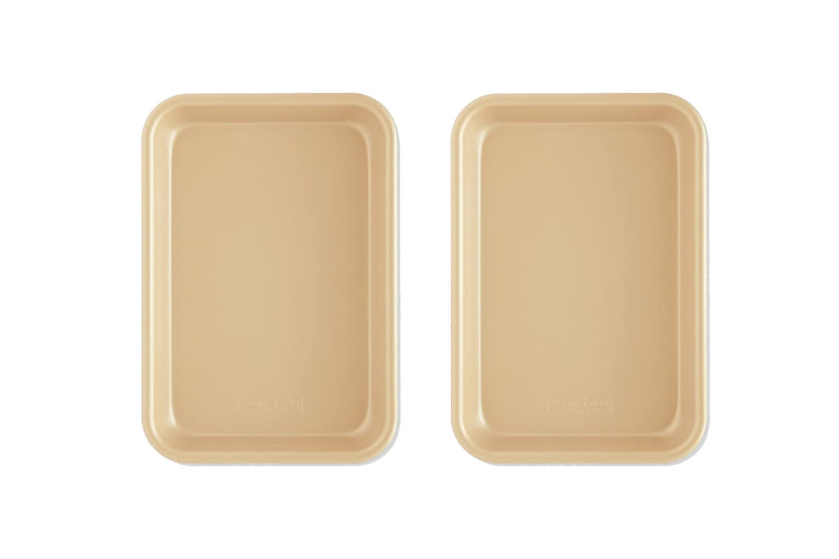 Nordic Ware Naturals nonstick eighth sheet front view for small portions and easy release.