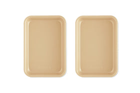 Nordic Ware Naturals nonstick eighth sheet front view for small portions and easy release.