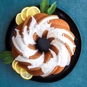 Nordic Ware nonstick coating enables easy release after baking.