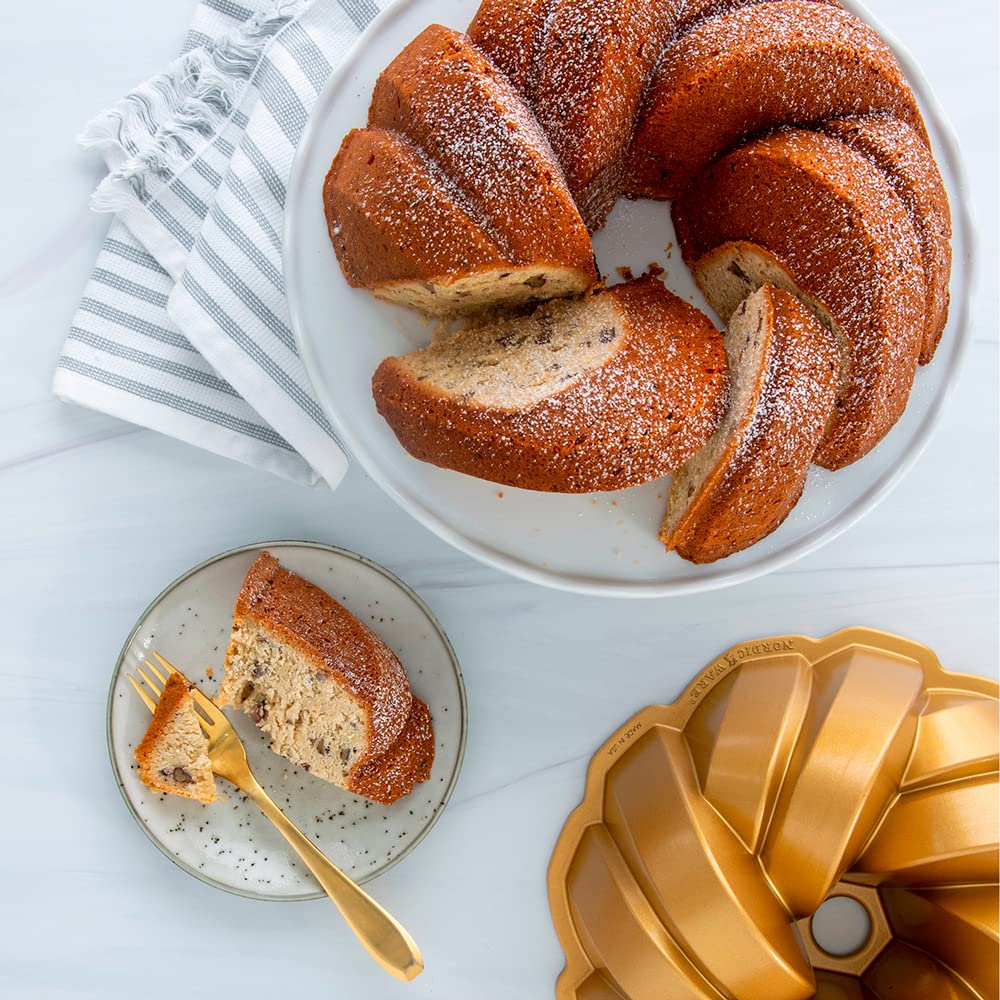 Nordic Ware Bundt pan oven-safe up to 400F