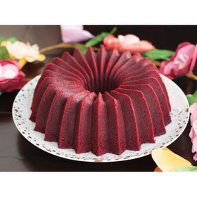 Nordic Ware Bundt pan PFAS- and PTFE-free coating close-up