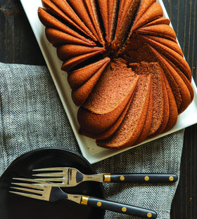 Nordic Ware premium silicone nonstick enables effortless release and easy cleanup.