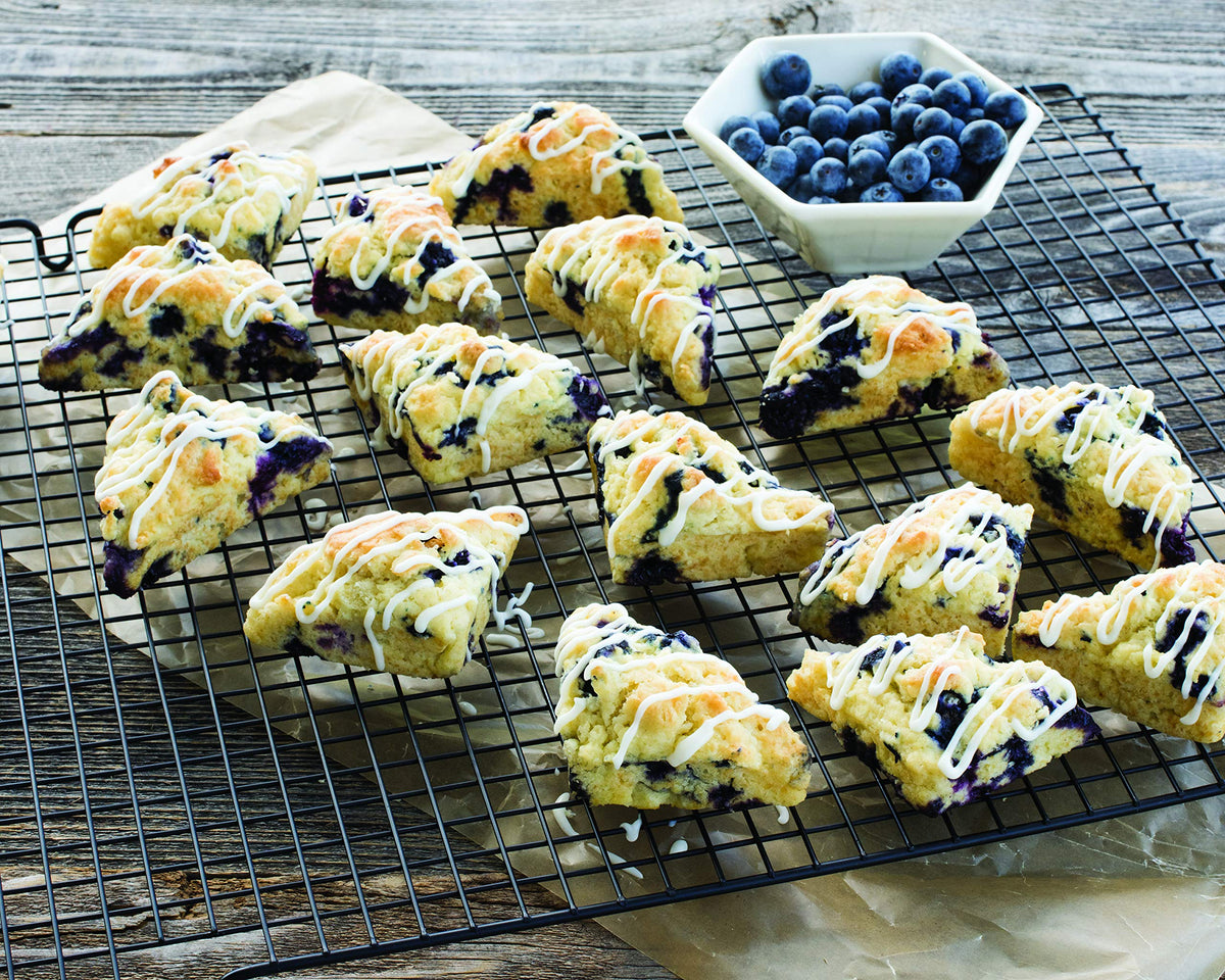 Nordic Ware Procast Mini Scone Pan, 16 cavities ready for individual servings.