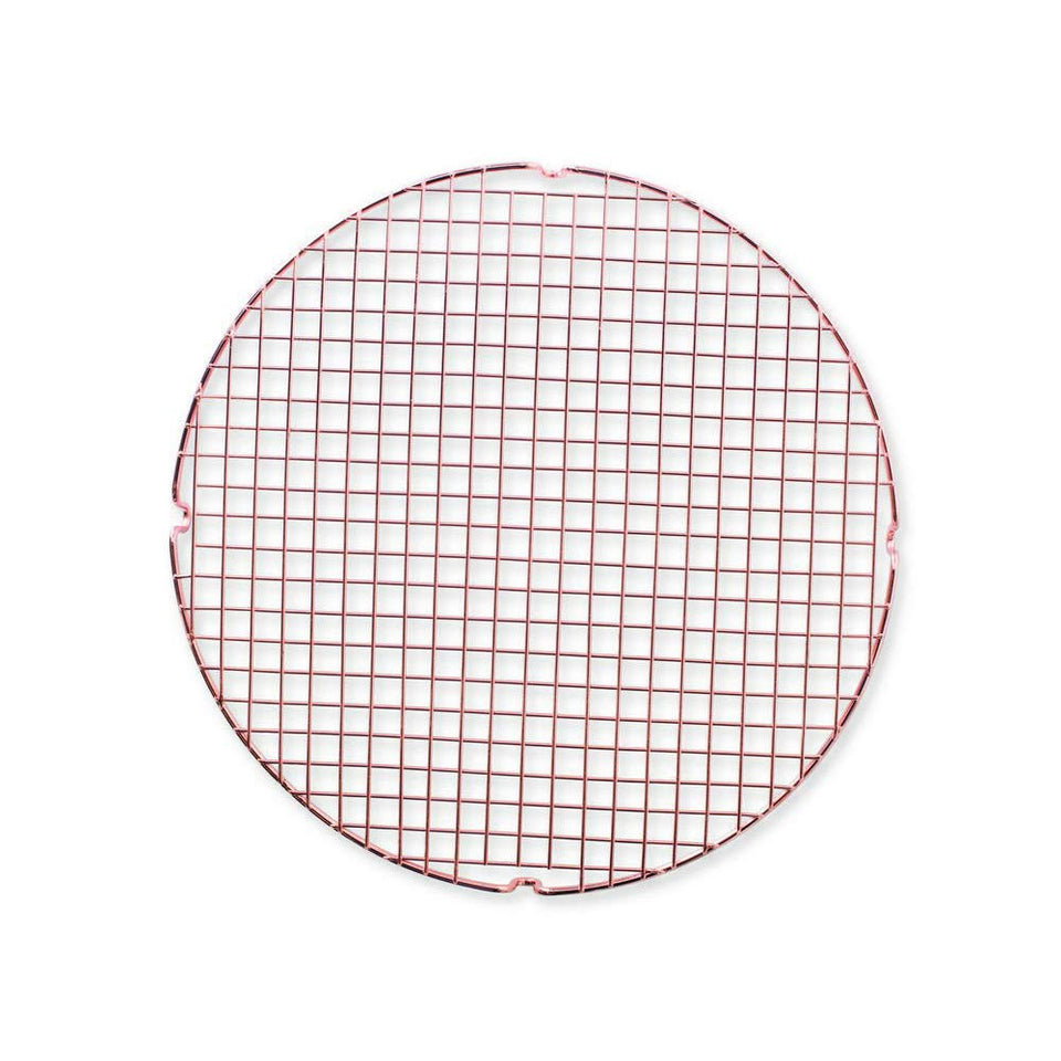 Nordic Ware round copper-plated cooling grid ideal for Bundt cakes