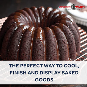 Nordic Ware round grid for entertaining, sturdy and stylish