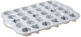 Nordic Ware tea cake mold sunflower shape, creates cheerful bites