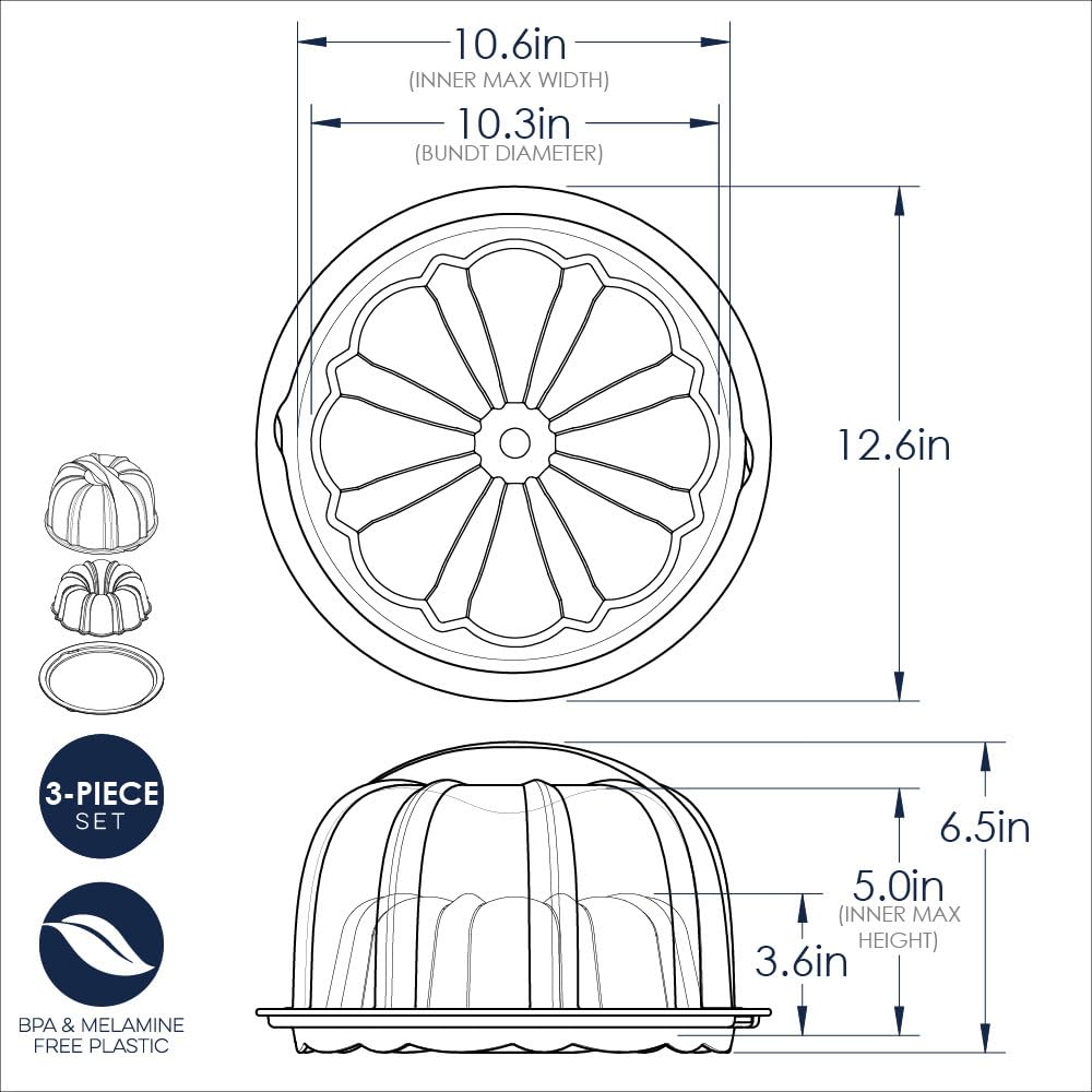 USA-made Nordic Ware bakeware highlighting durability and quality