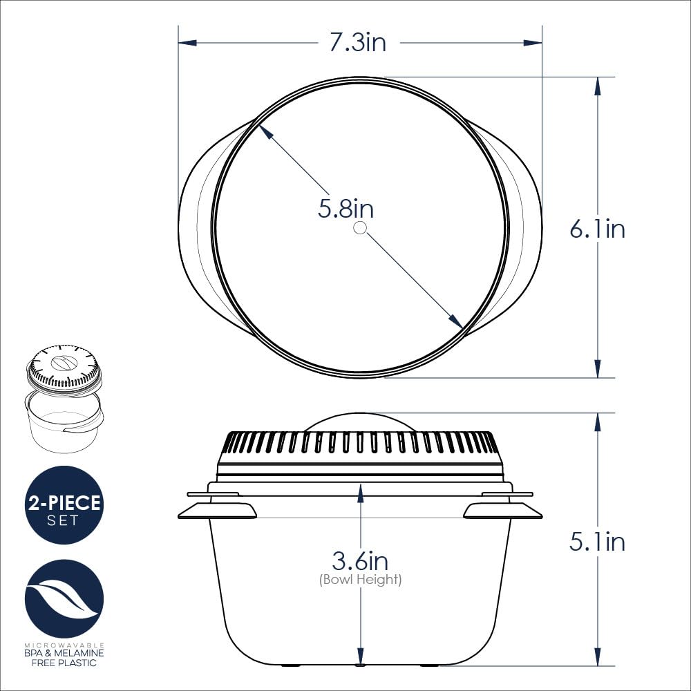 Nordic Ware setup designed for 1-2 servings of quick meals