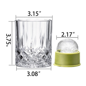 NORIMODA durable glassware with a classic pattern enhances table appeal.