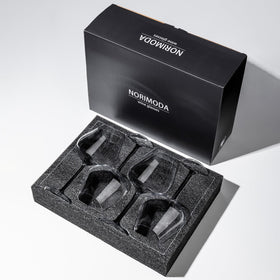 NORIMODA wine glasses stem-clarity for elegant table presentation.