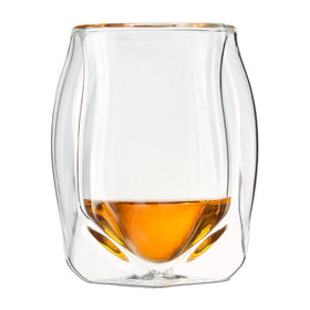 NORLAN Whisky Glass inner protrusions soften the first aroma and sip.
