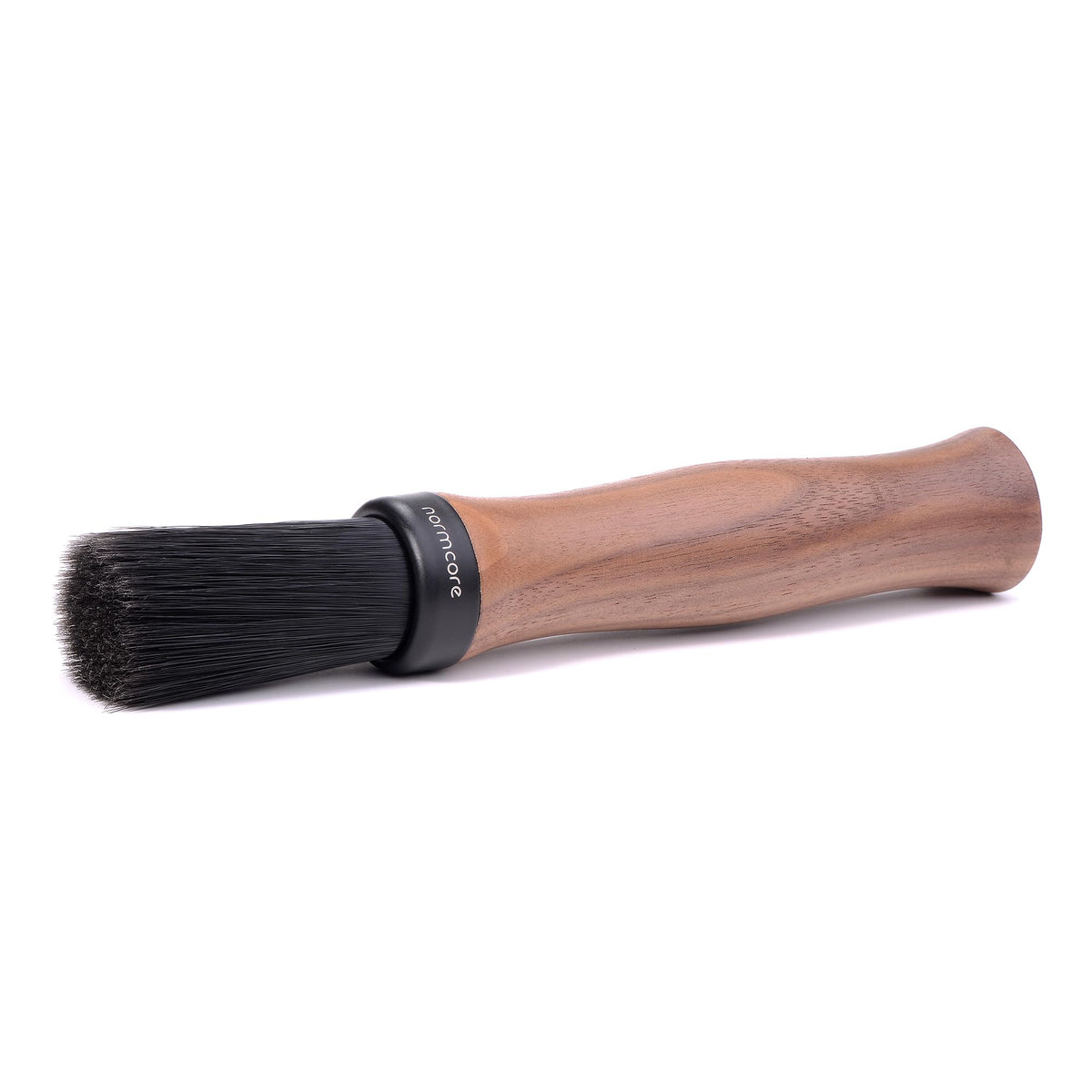 Normcore Barista Brush PET bristles provide gentle, effective cleaning.