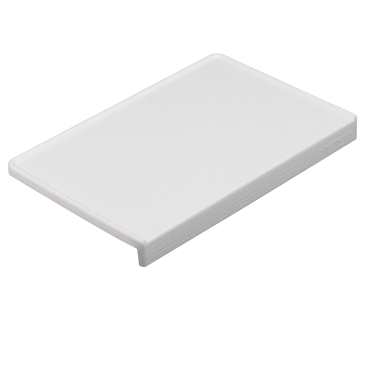 Normcore Corner Tamping Mat edge over counter protects surfaces during tamping