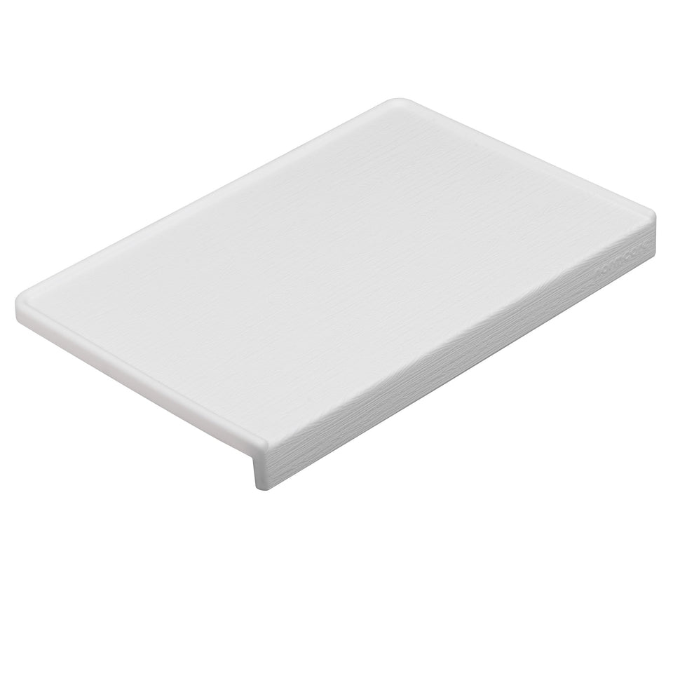 Normcore Corner Tamping Mat edge over counter protects surfaces during tamping