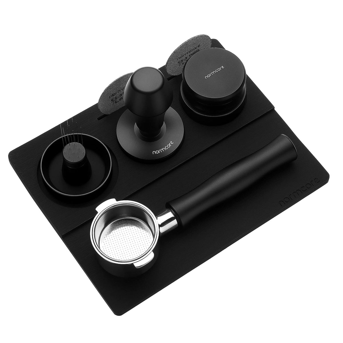 Normcore Food-Grade Silicone ensures safe, durable daily use for tamping mats.
