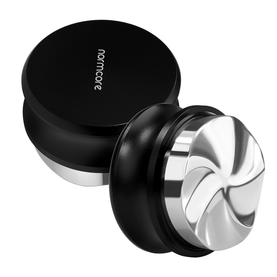 Normcore gravity distributor 58.5mm base used for even grounds distribution