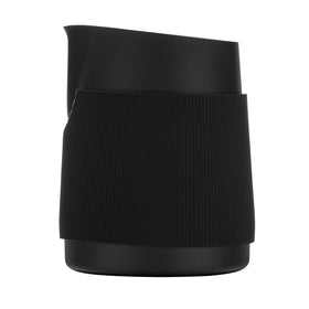 Normcore milk pitcher with teflon finish for smooth, durable steaming.