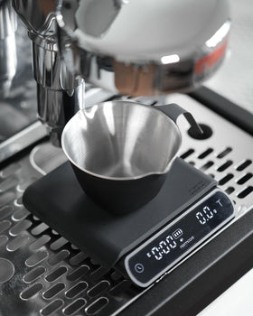 Close-up of the anodized aluminum body showing durable construction.