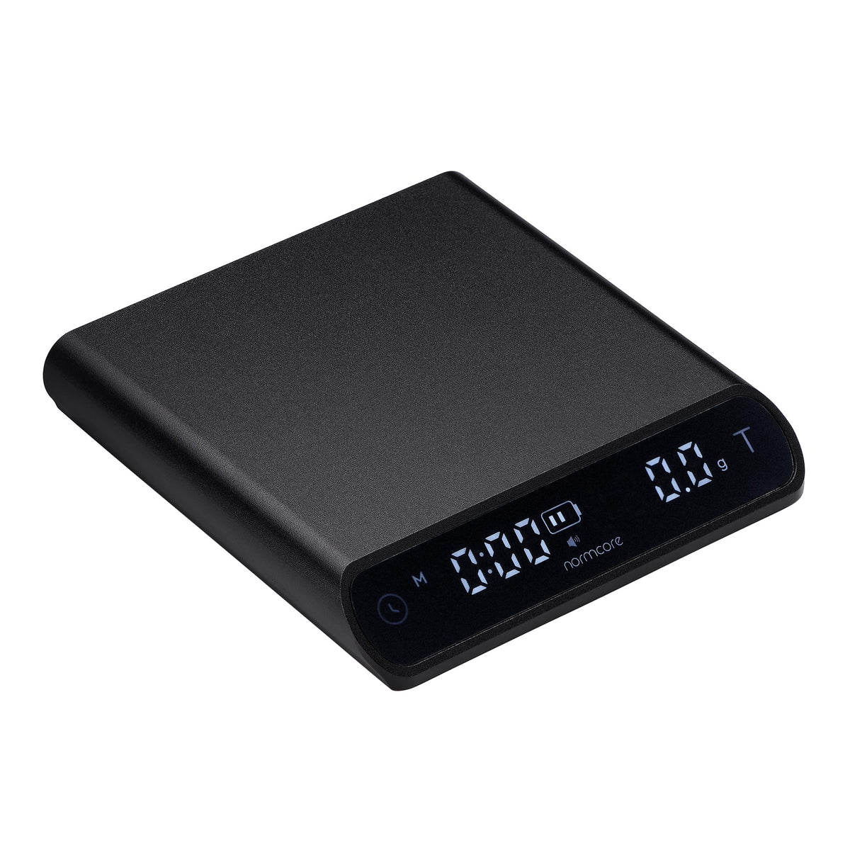 Normcore Pocket Coffee Scale V3 in a compact design for on-the-go baristas.