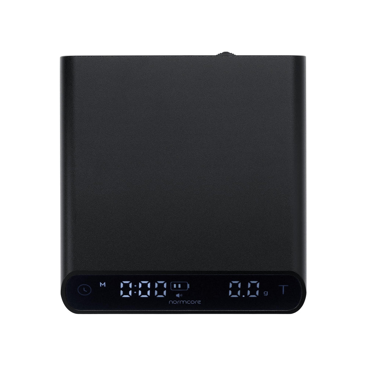 USB-C charging on the Normcore Pocket Coffee Scale V3 for flexible power.