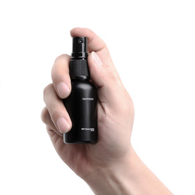 Normcore RDT spray bottle in hand, providing easy one- or two-spritz prep