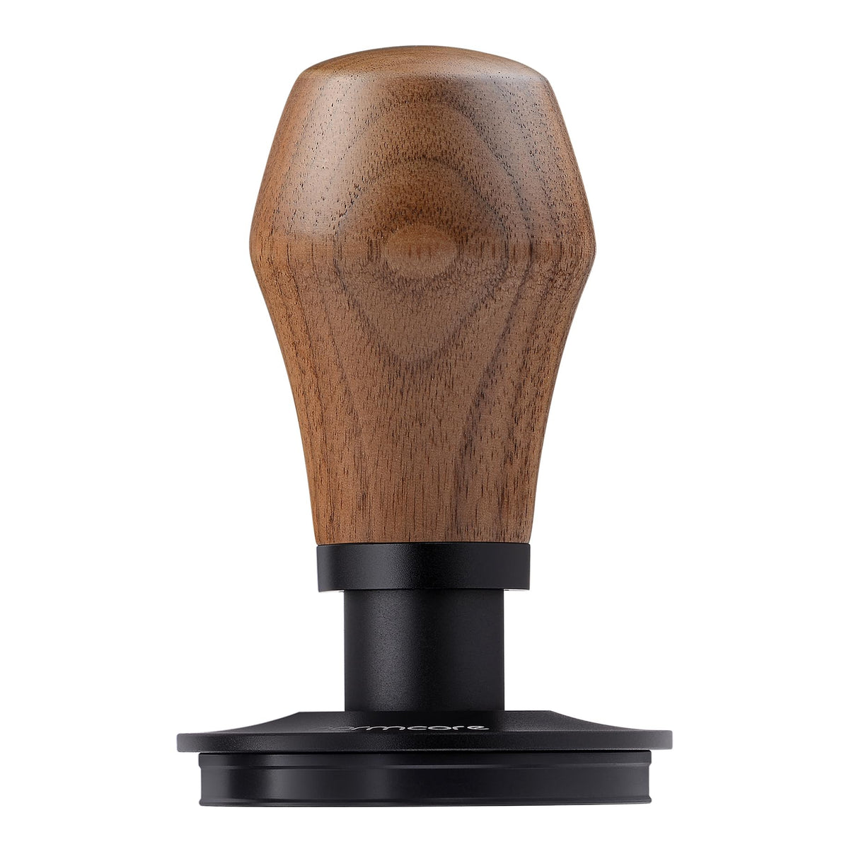 Normcore tamper with ripple base delivering even ground distribution for consistent extraction
