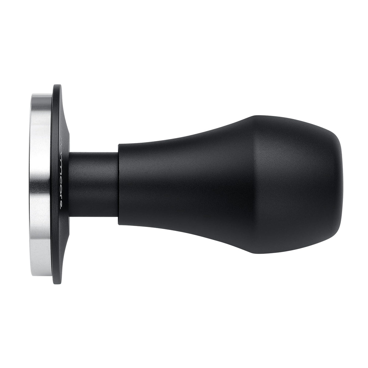 Normcore click feedback confirms tamp progress for consistent results.